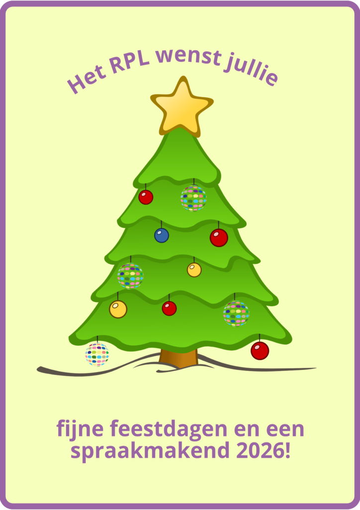Kerstkaart RPL